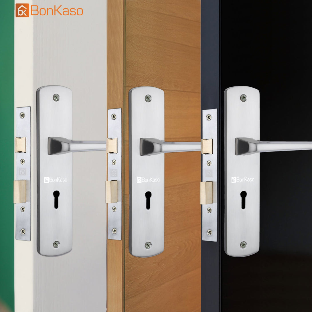 BonKaso KYGMC-1 Mortise Door Lock with Door Handle Set