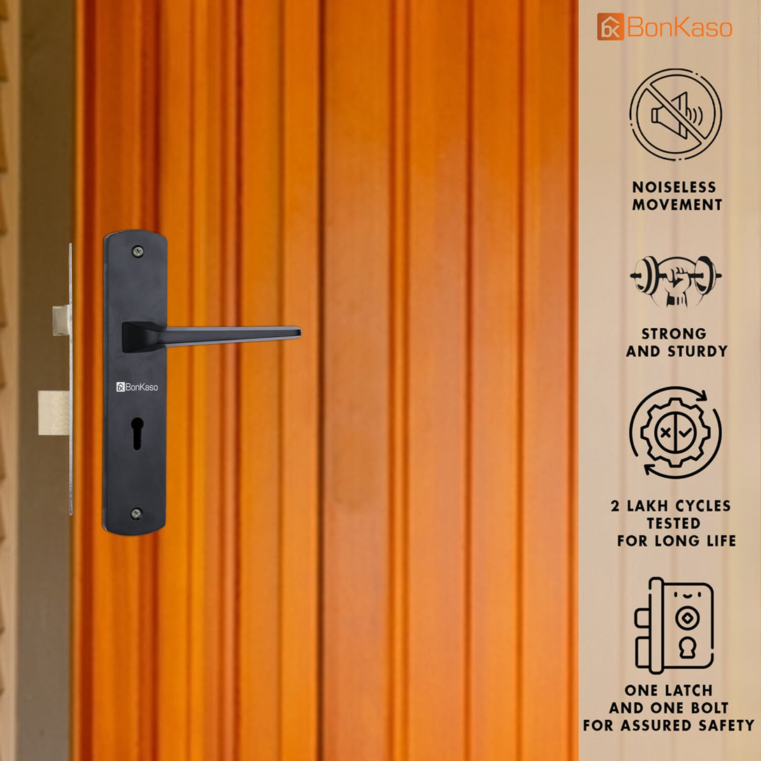 BonKaso KYGMC-1 Mortise Door Lock with Door Handle Set