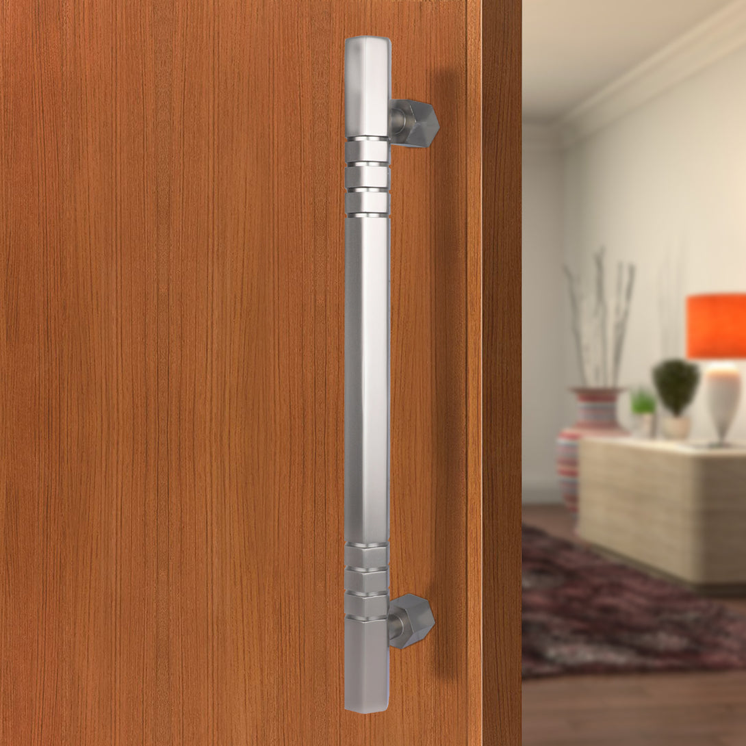 BonKaso FDH-2BL Door Handle in Aluminum Push Pull