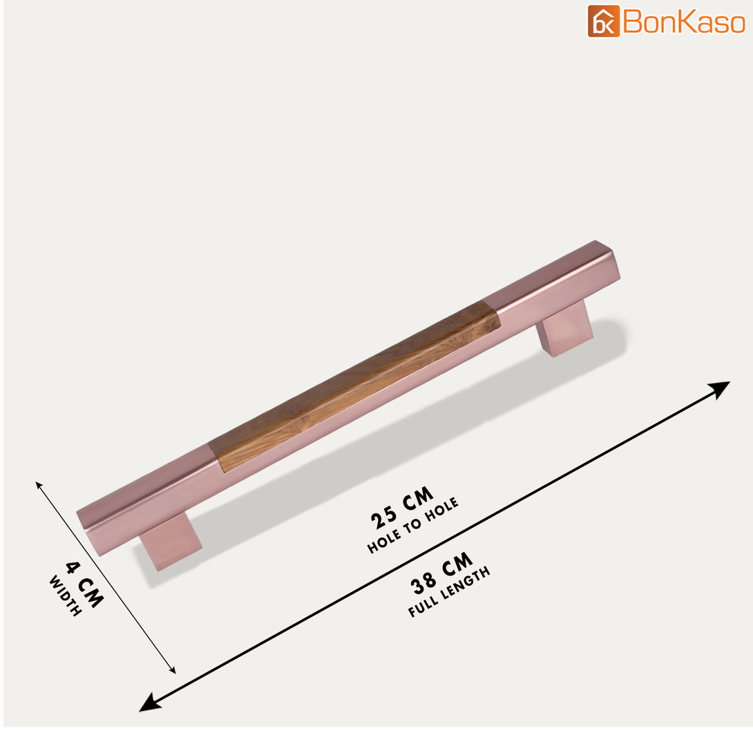 BonKaso FDH-3RG Door Handle in Aluminum Push Pull